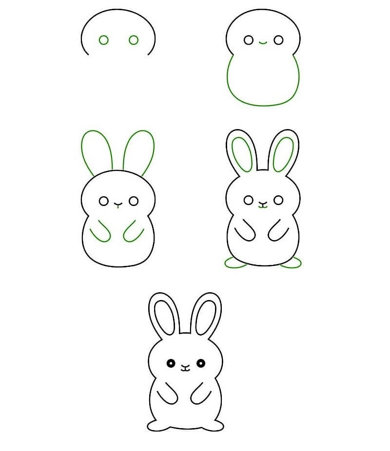 A Simple Rabbit Drawing Ideas