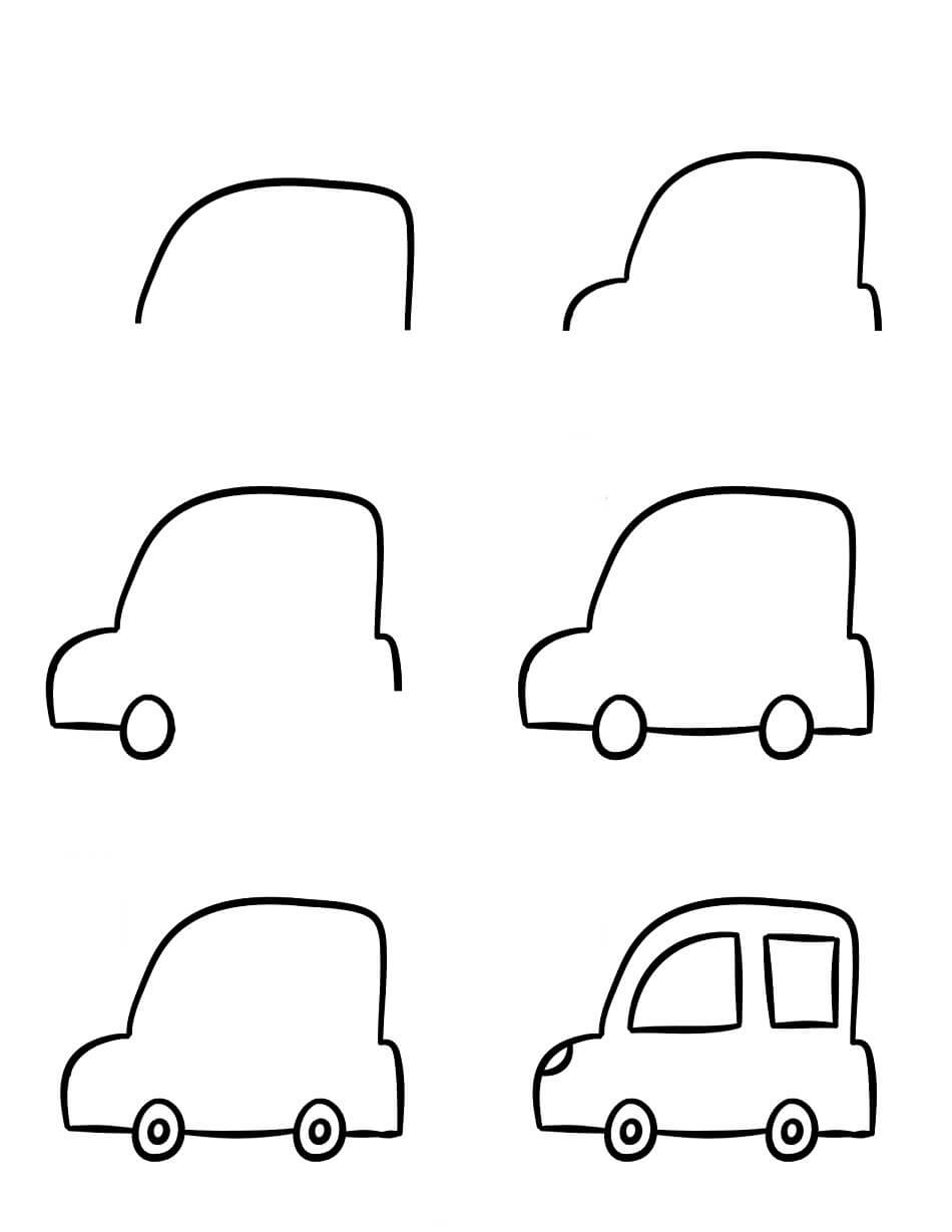 How to draw Car idea 14