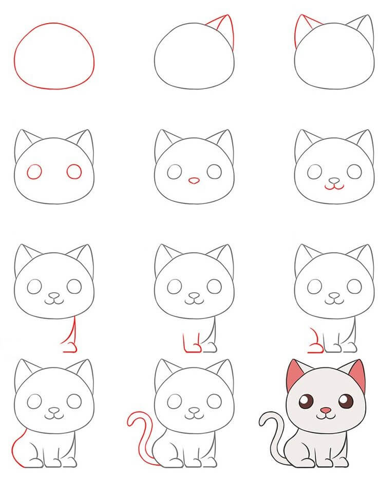 Cat idea (22) Drawing Ideas