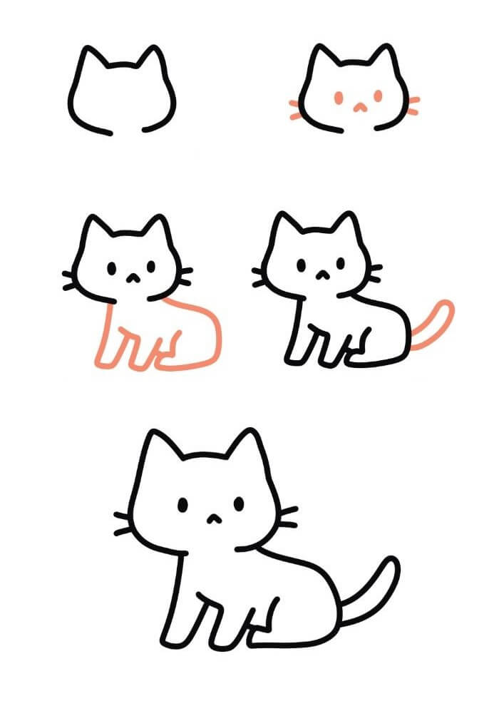 How to draw Cat idea (27)