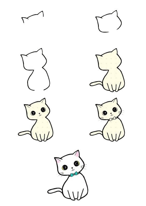 Cat idea (29) Drawing Ideas