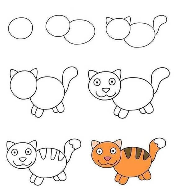 Cat idea (36) Drawing Ideas