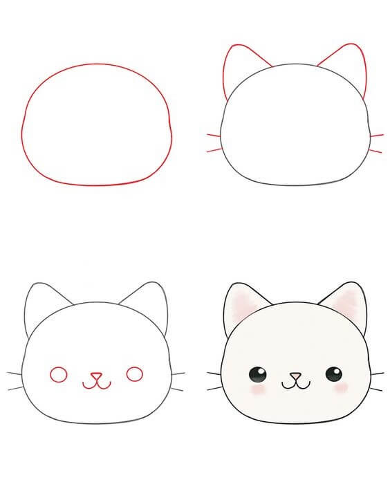 Cat idea (37) Drawing Ideas