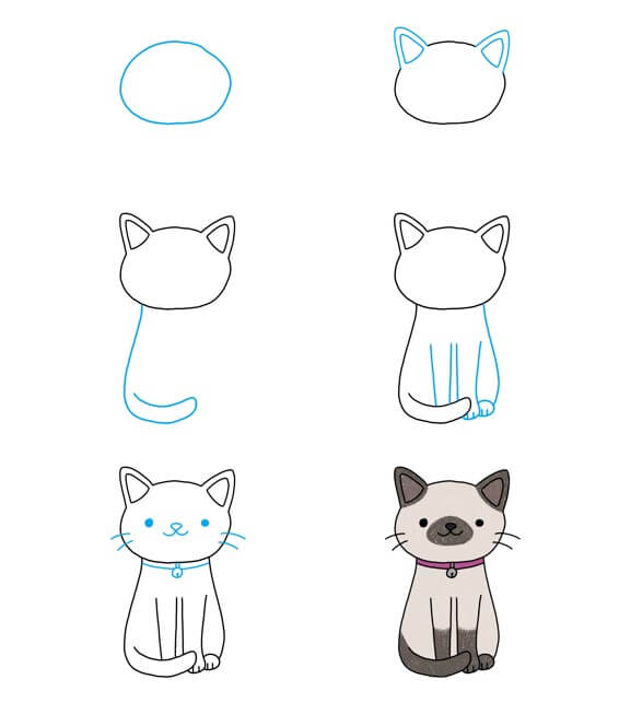How to draw Cat idea (51)