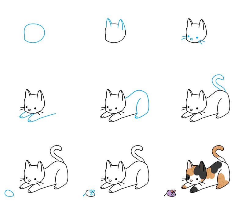 Cat idea (52) Drawing Ideas