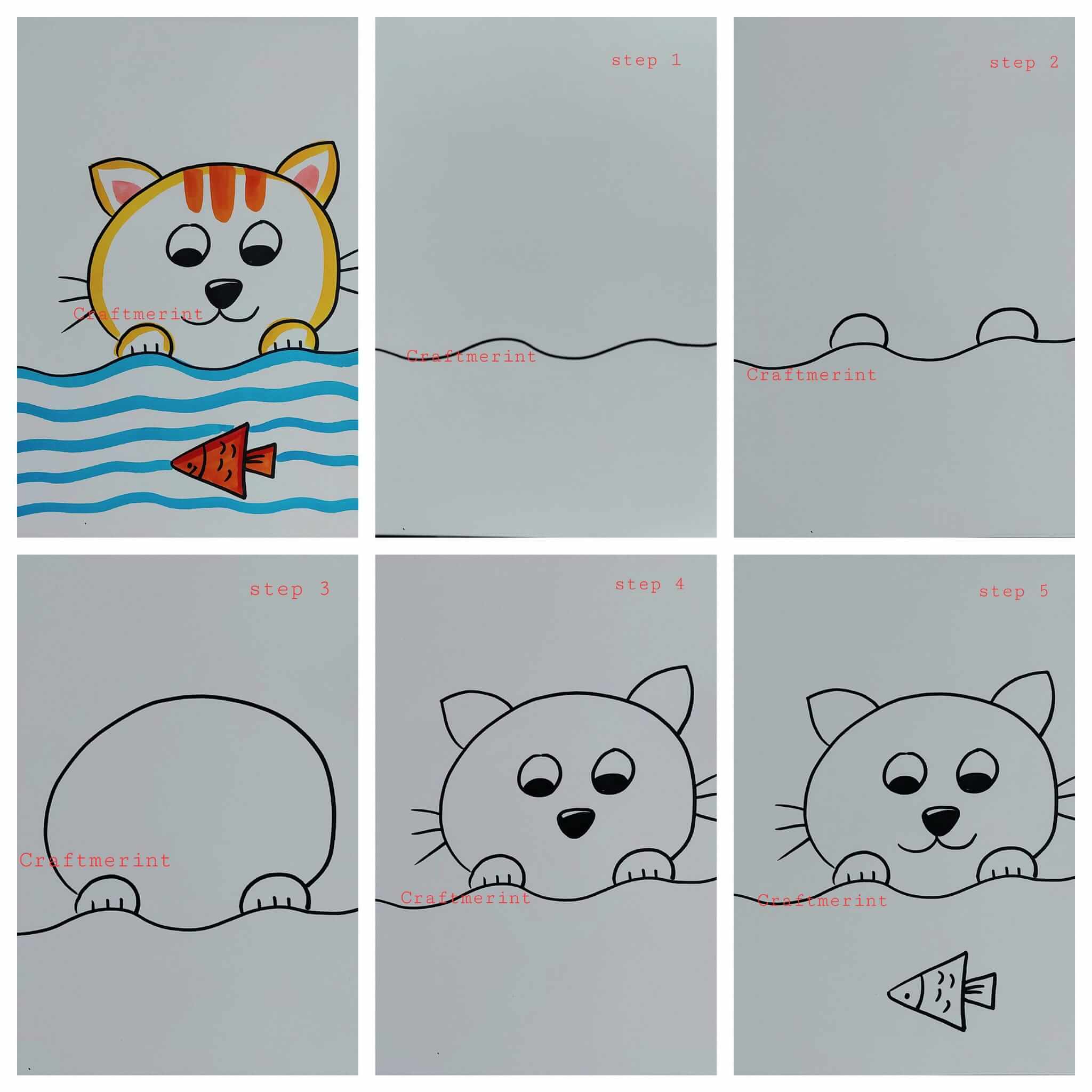 How to draw Cat idea 60