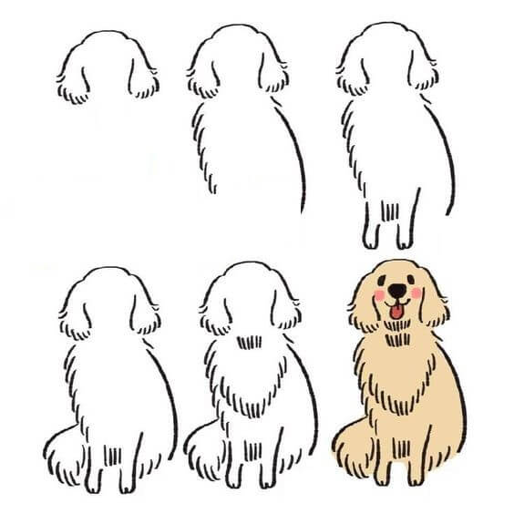 Dog idea (20) Drawing Ideas