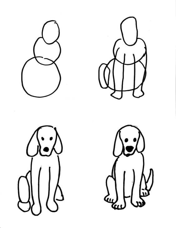 Dog idea (24) Drawing Ideas
