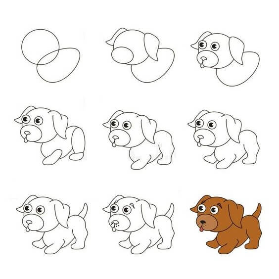 Dog idea (30) Drawing Ideas