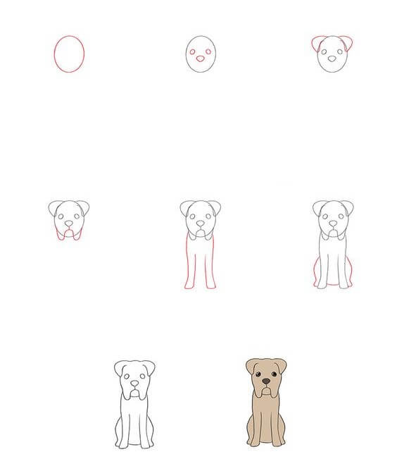 Dog idea (34) Drawing Ideas