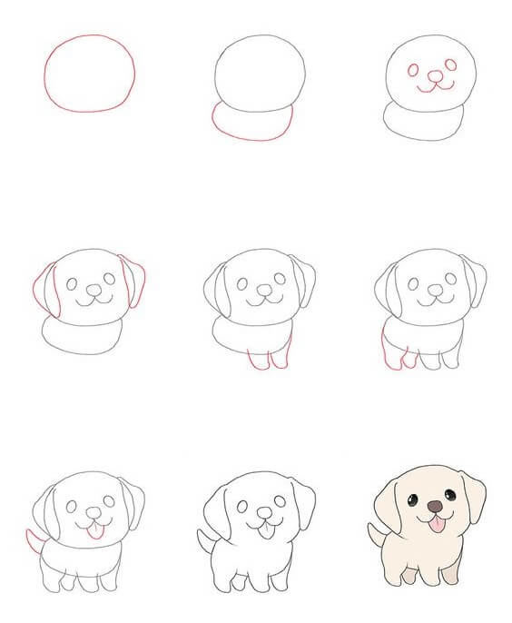 Dog idea (40) Drawing Ideas