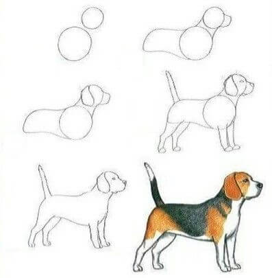 Dog idea (43) Drawing Ideas