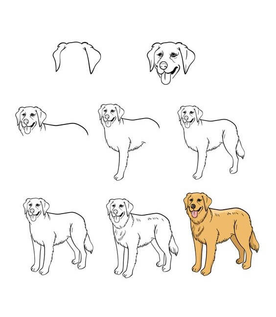 Dog idea (49) Drawing Ideas