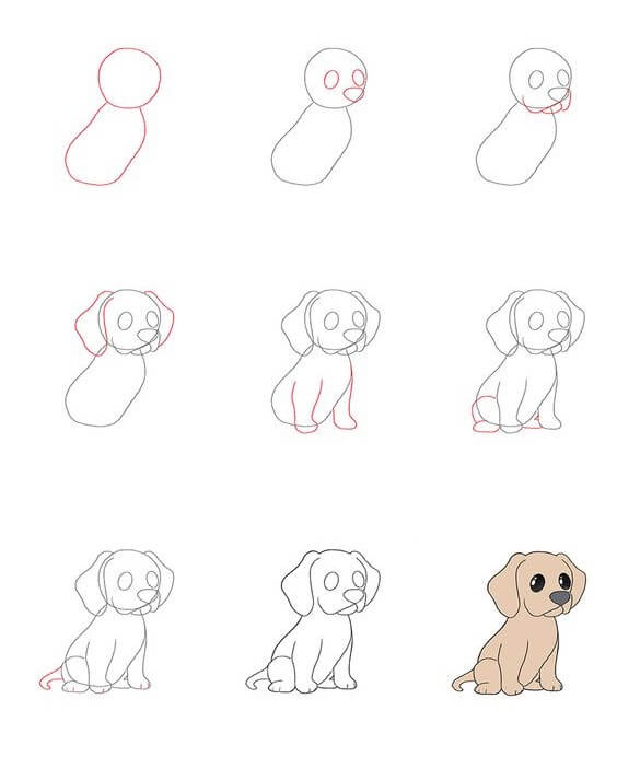 Dog idea (9) Drawing Ideas