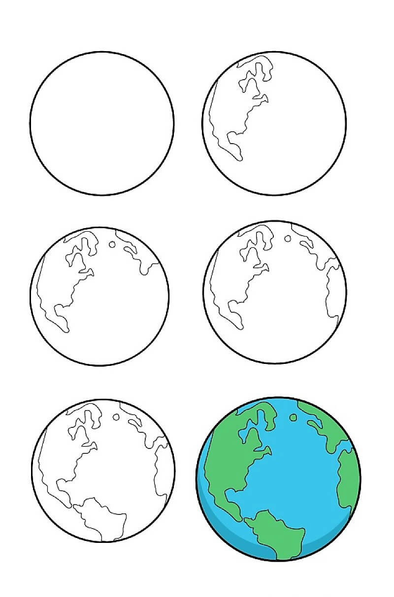 Earth Idea 10 Drawing Ideas