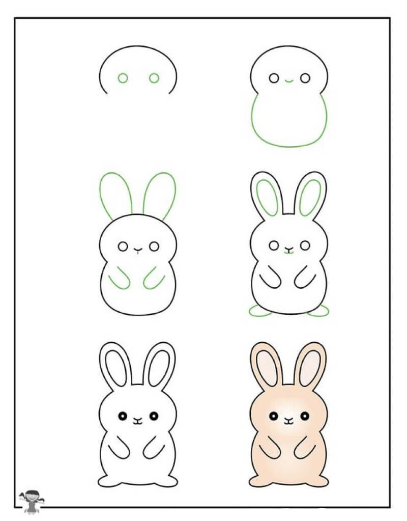 Rabbit Idea 13 Drawing Ideas