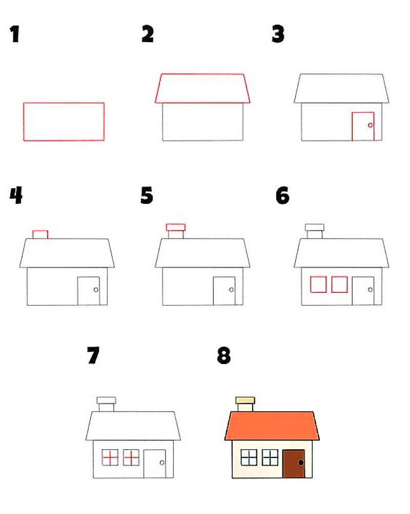A House Idea 11 Drawing Ideas