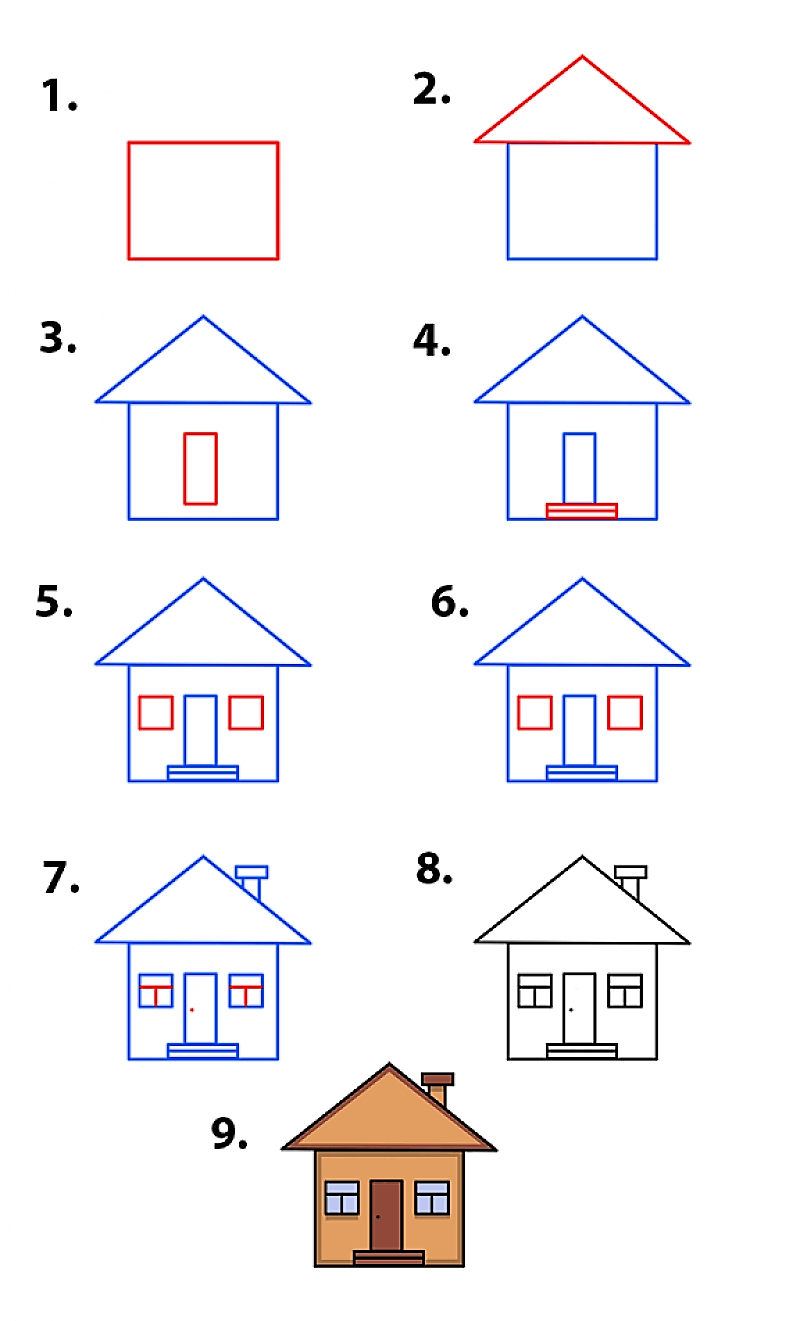 A House Idea 12 Drawing Ideas