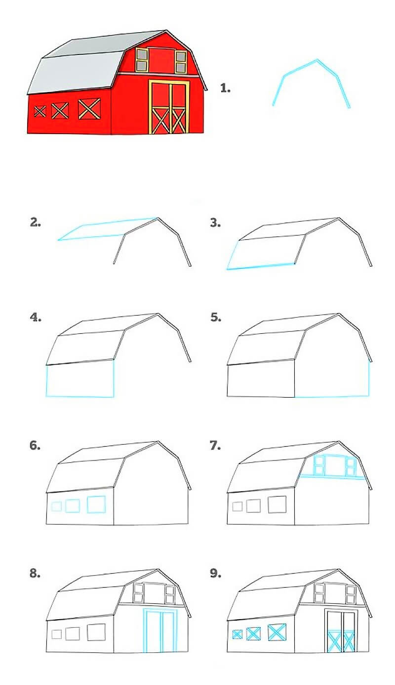 A House Idea 5 Drawing Ideas