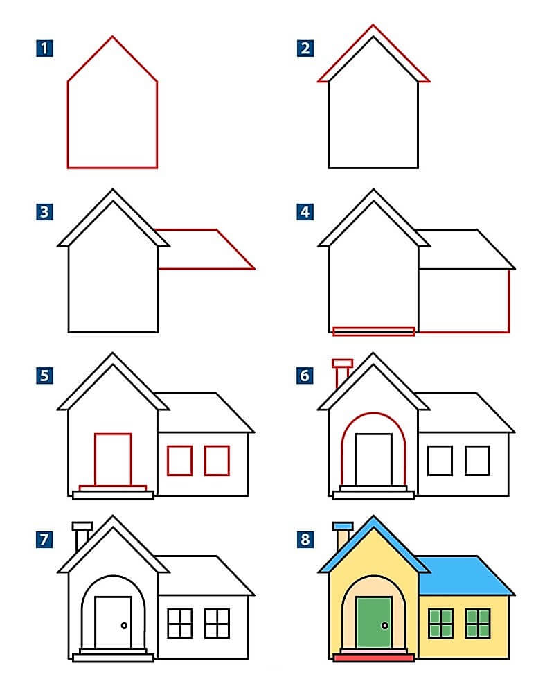 A House Idea 6 Drawing Ideas
