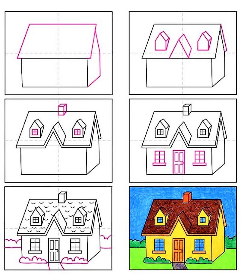 A House Idea 8 Drawing Ideas