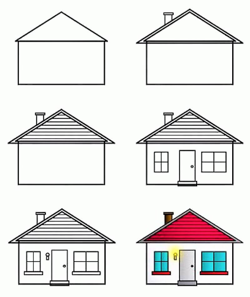 A Simple House Drawing Ideas