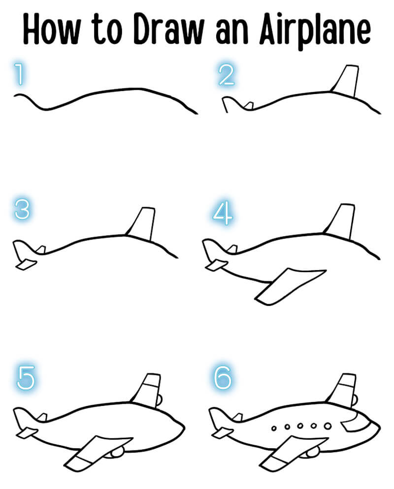 An Airplane Idea 14 Drawing Ideas