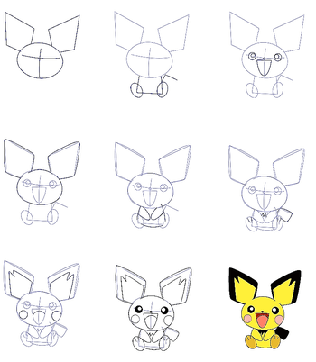 An Easy Pikachu Drawing Ideas