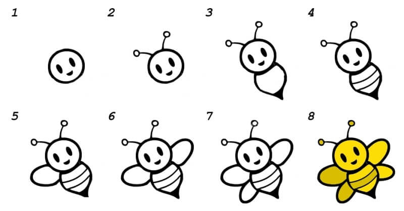 Bee Idea 10 Drawing Ideas