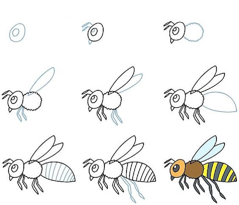 Bee Idea 13 Drawing Ideas