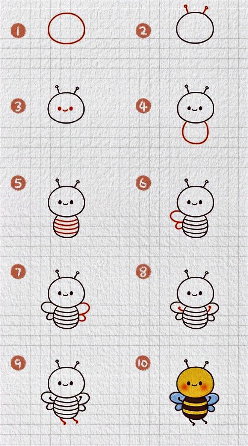 Bee Idea 17 Drawing Ideas
