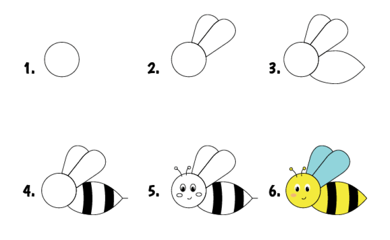 Bee Idea 18 Drawing Ideas