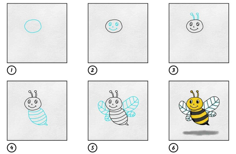 Bee Idea 19 Drawing Ideas