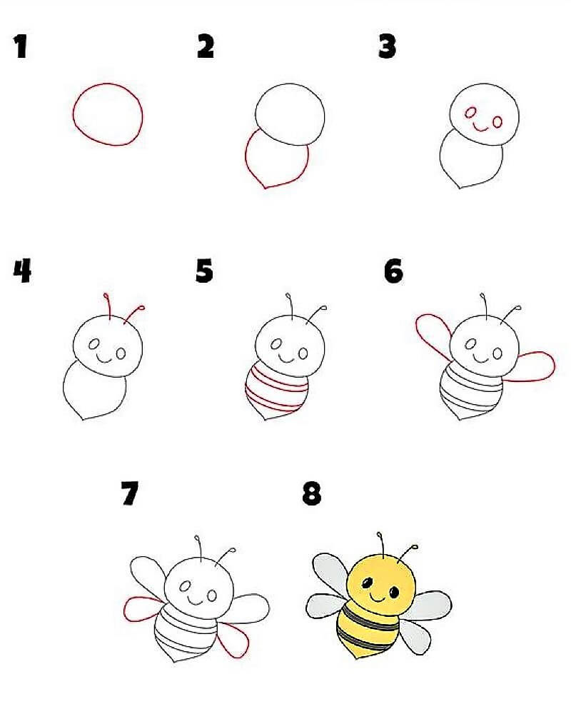 Bee Idea 8 Drawing Ideas