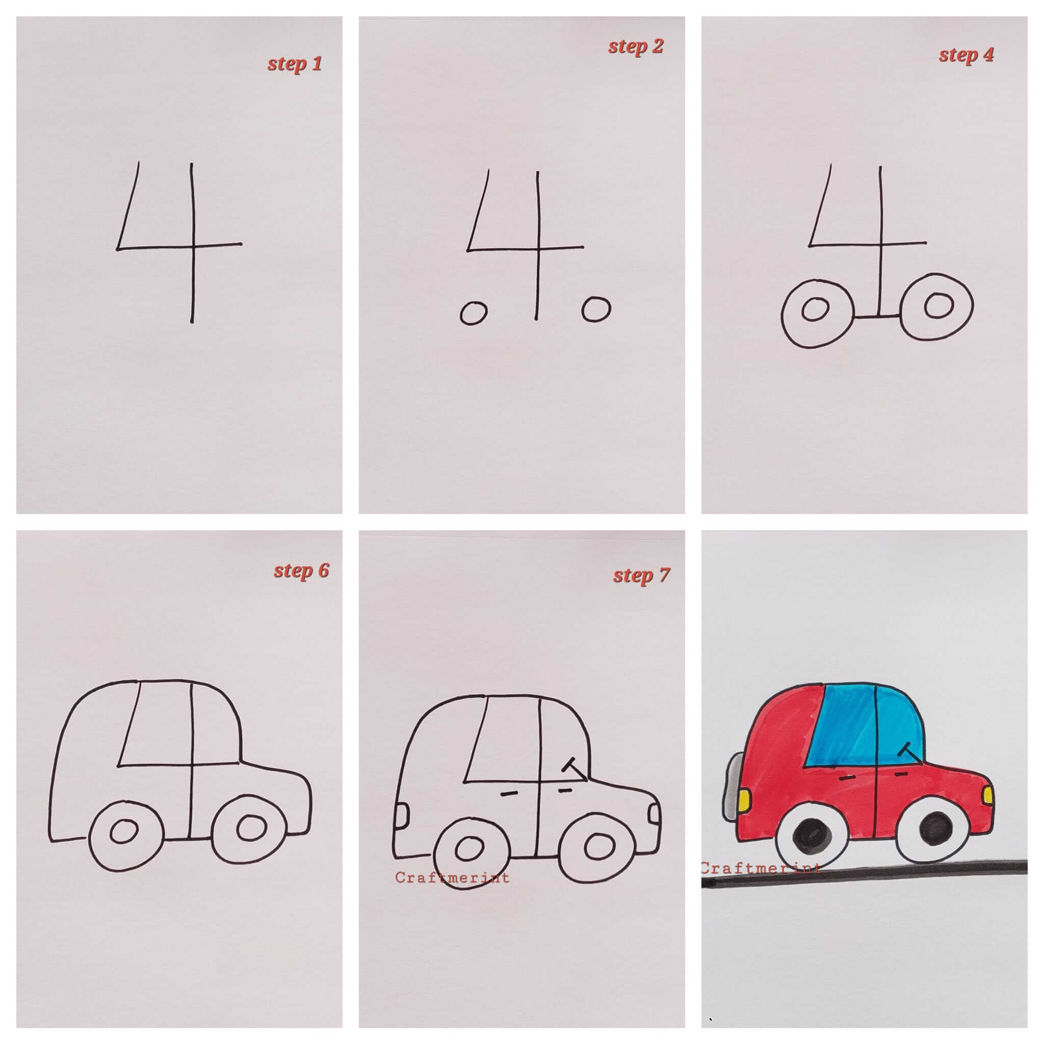 How to draw Car idea (19)