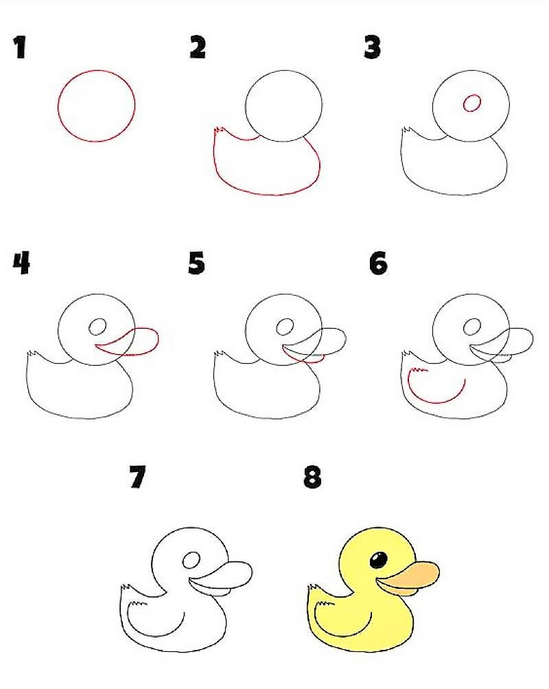 Duck Idea 12 Drawing Ideas