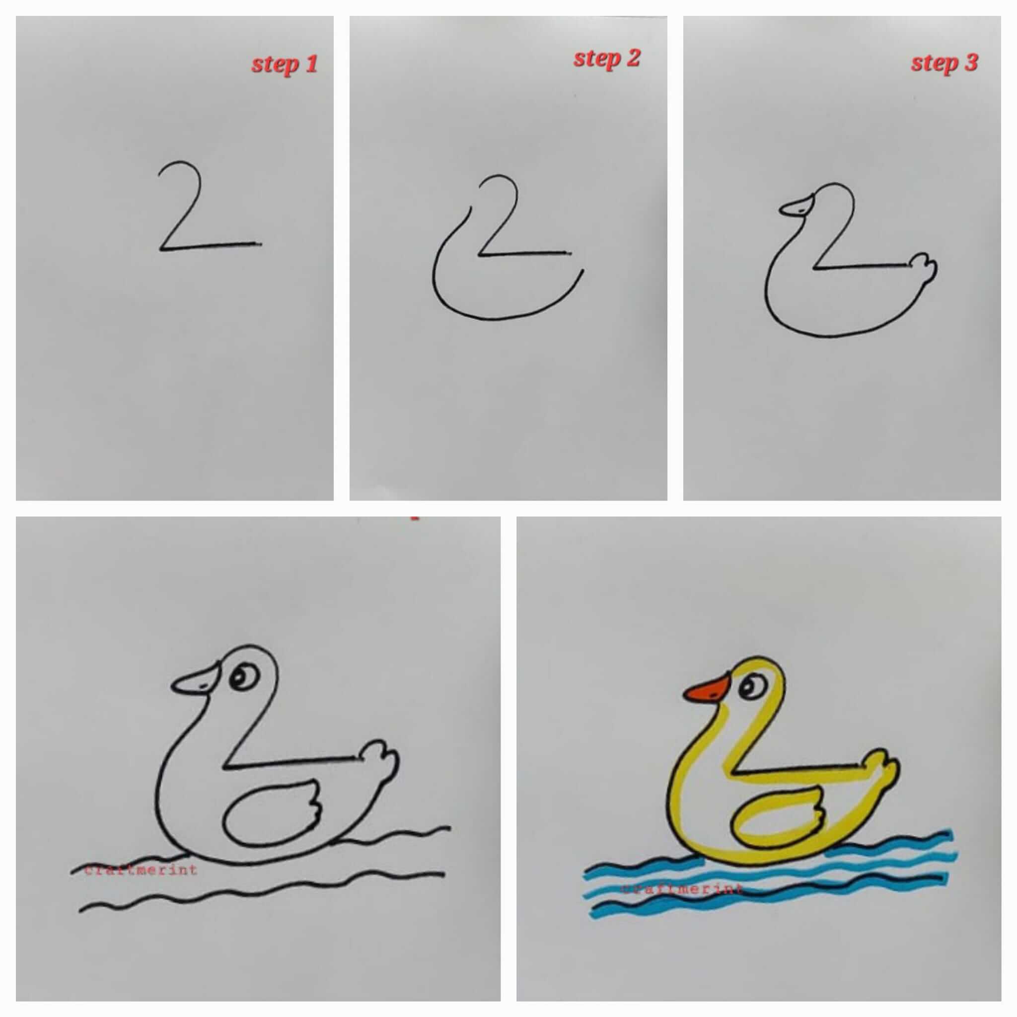 Duck idea (14) Drawing Ideas