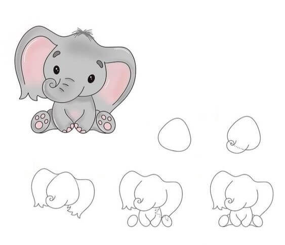 Elephant idea (2) Drawing Ideas