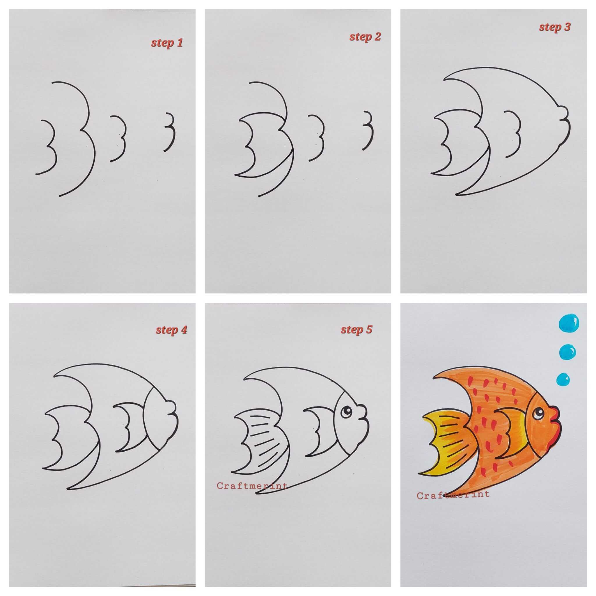 Goldfish idea 21 Drawing Ideas