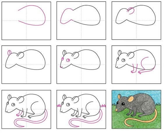 Mouse idea (17) Drawing Ideas