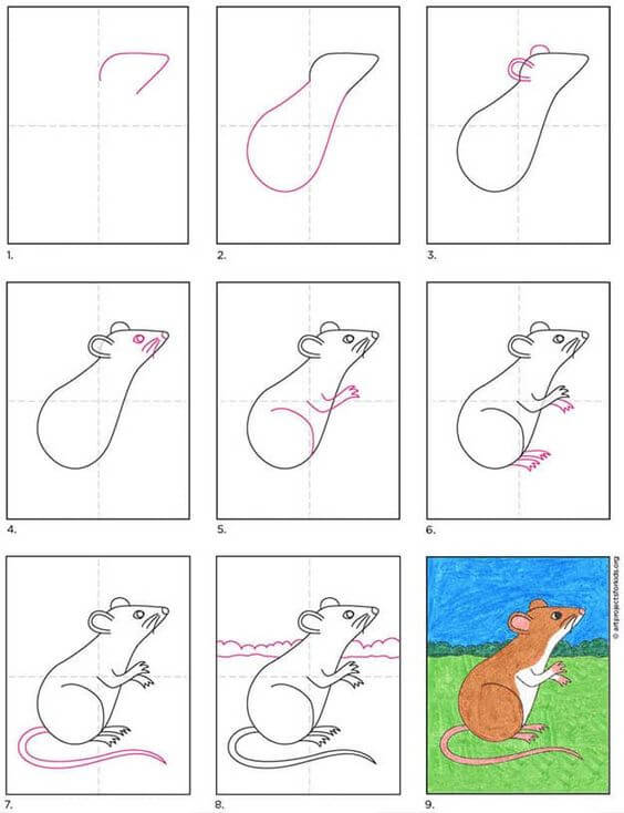 Mouse idea (18) Drawing Ideas