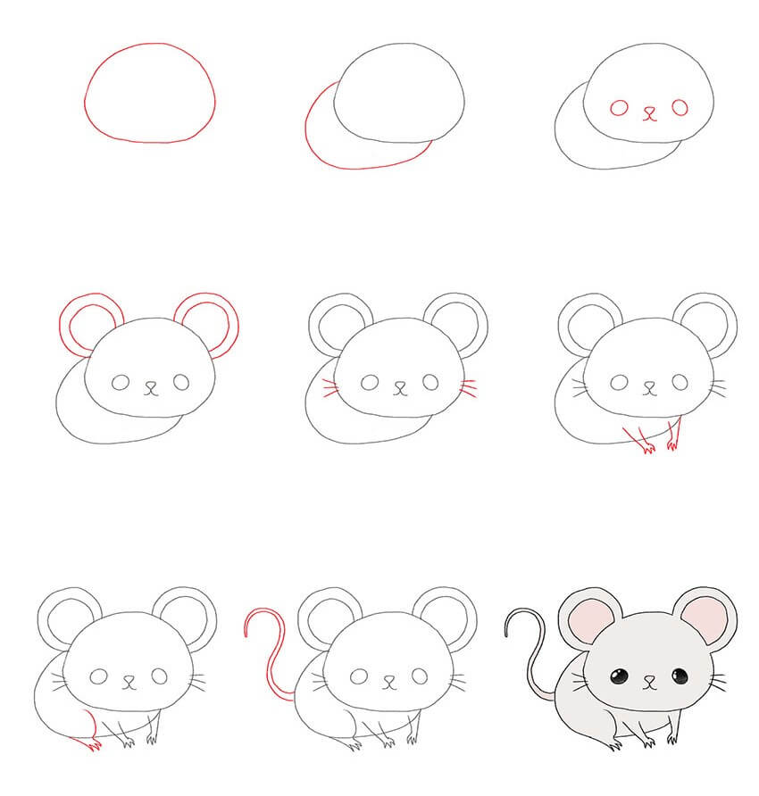 Mouse idea (21) Drawing Ideas
