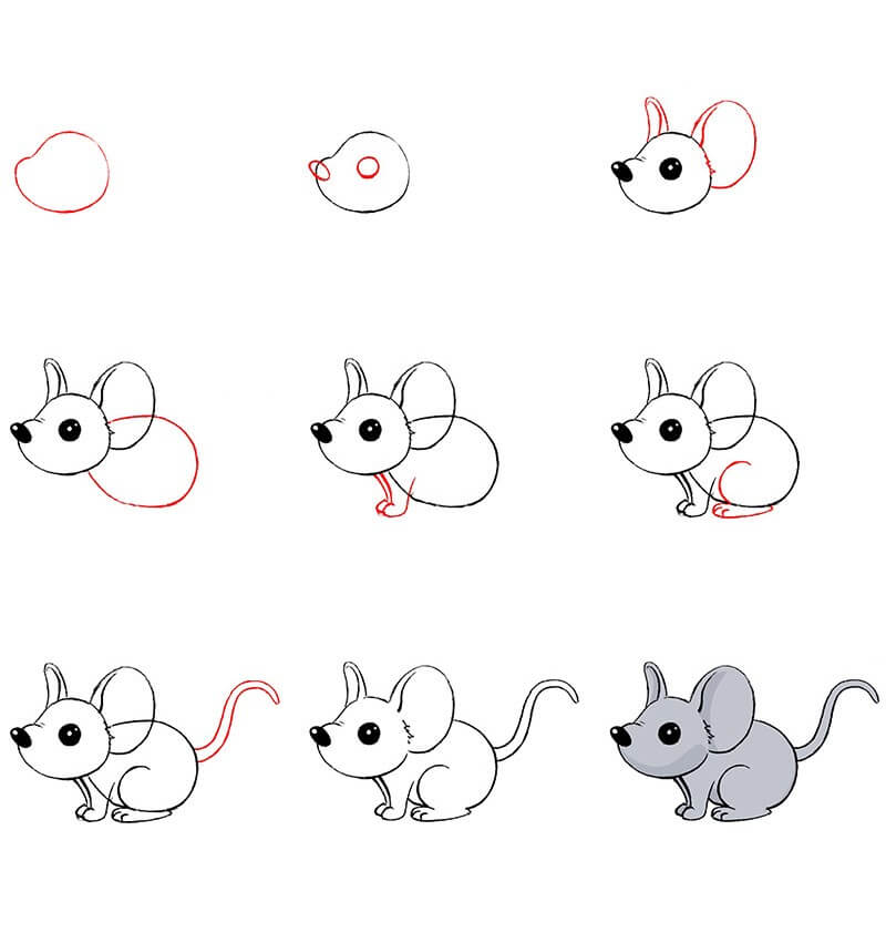 Mouse idea (22) Drawing Ideas