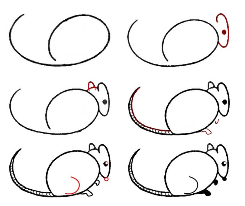 Mouse idea (31) Drawing Ideas