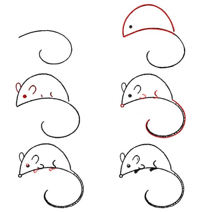 Mouse idea (33) Drawing Ideas