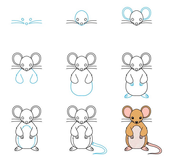 Mouse Drawing Ideas