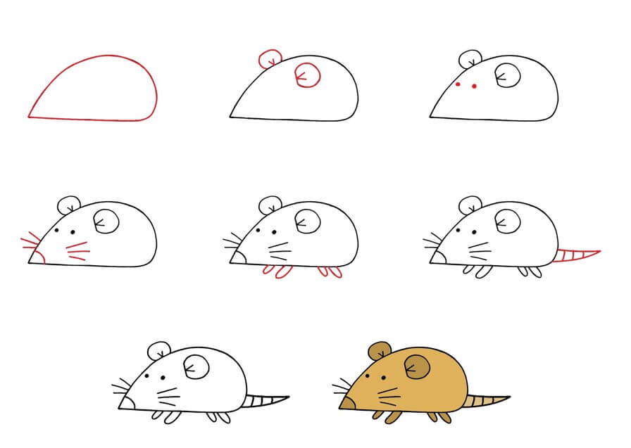 Mouse idea (42) Drawing Ideas