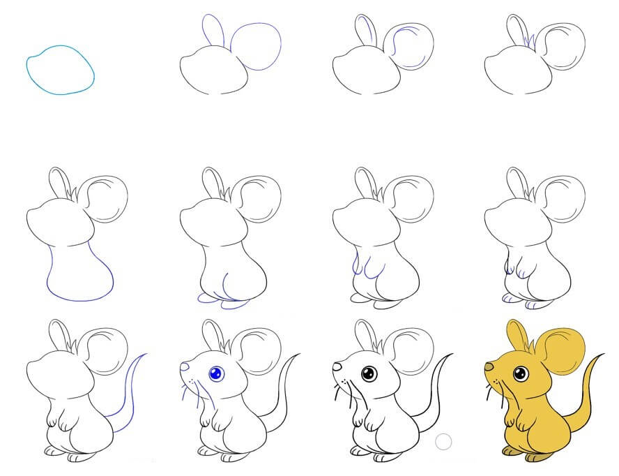 Mouse idea (43) Drawing Ideas