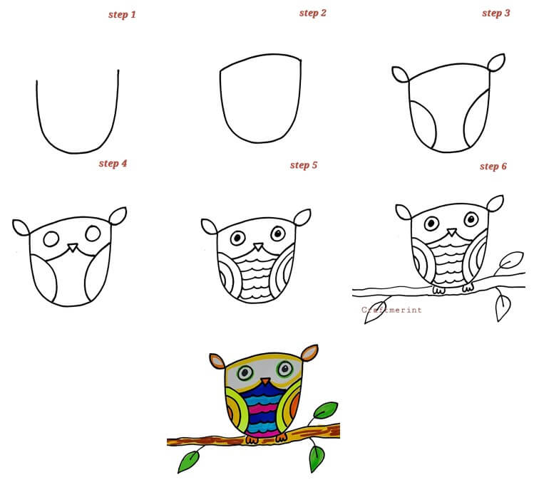 Owl idea 49 Drawing Ideas