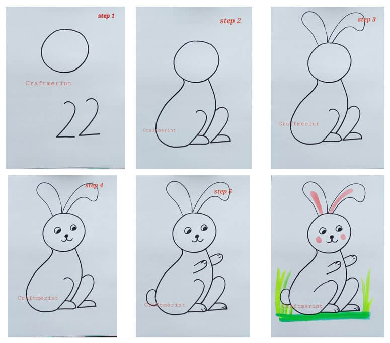 Rabbit idea (19) Drawing Ideas